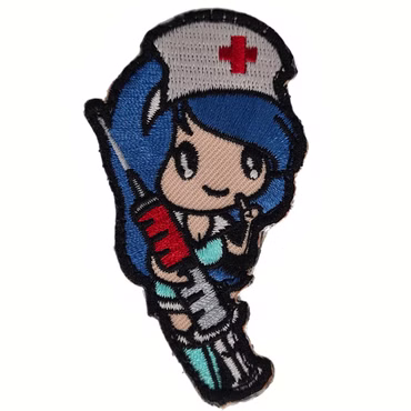 Mil-spec Monkey Taktischer Patch mit Klettverschluss - Nurse Girl