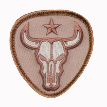 Mil-spec Monkey Taktischer Patch mit Klettverschluss - Bull Skull