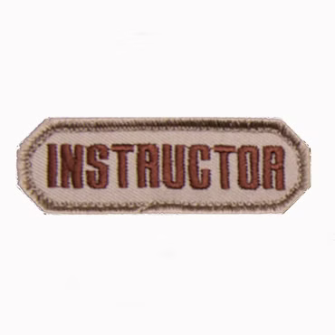 Mil-spec Monkey Tactical Patch With Velcro - Instructor