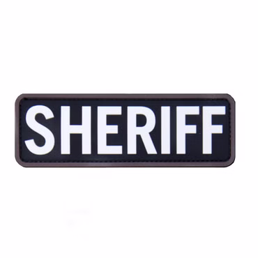 Mil-Spec Monkey SHERIFF 6x2 PVC Identifikations-Patch – Alle verfügbaren Varianten
