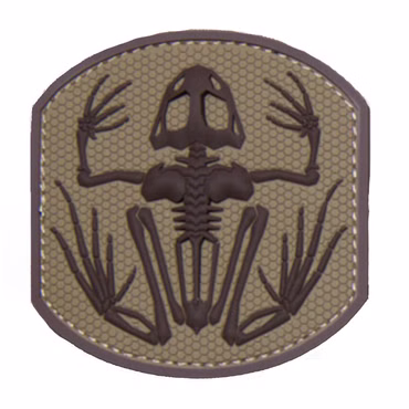 Mil-Spec Monkey Frog Skeleton PVC Morale Patch – Alle verfügbaren Varianten