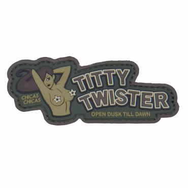 Mil-spec Monkey Naszywka Taktyczna Z Rzepem - Titty Twister PVC
