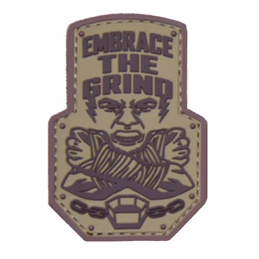 Mil-spec Monkey Tactical Patch With Velcro - Embrace The Grind