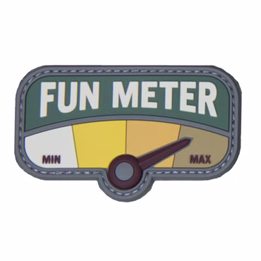 Mil-spec Monkey Naszywka Taktyczna Z Rzepem - Fun Meter 3in PVC