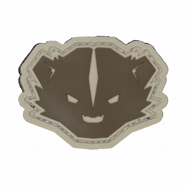 Mil-spec Monkey Tactical Patch With Velcro - Kit Badger Logo PVC