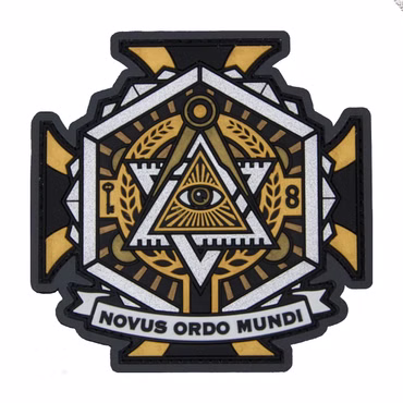 Mil-spec Monkey Tactical Patch With Velcro - Conspiracy Theories PVC