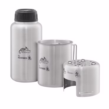 Helikon-Tex Pathfinder Steel Field Cooker With Bottle -all available colors - Available in Multiple Variants
