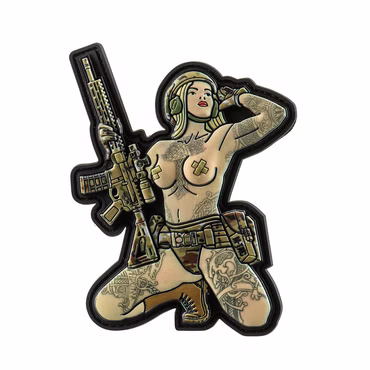 M-Tac® Naszywka Tactical Girl №1 Skandinavik PVC - wszystkie dostępne kolory