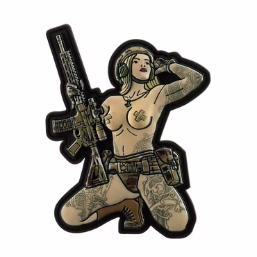 M-Tac® Naszywka Tactical Girl №1 Skandinavik with Mjóllnir PVC - wszystkie dostępne kolory