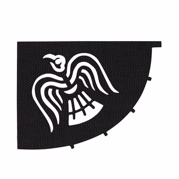 M-Tac® Naszywka Sztandar Wrona Cięta Laser Cut - wszystkie dostępne kolory
