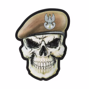 M-Tac® Skull in Beret Poland Aufnäher (WOT) – Alle verfügbaren Varianten