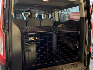 Hundebox maßangepasst - Doppelbox - Hundetransportbox