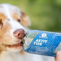 KLASS Aktiv Fisch 500-g-Rolle Tiefgekühlte 500-g-Rolle KLASS Aktiv Fisch mit Kabeljau und Rind