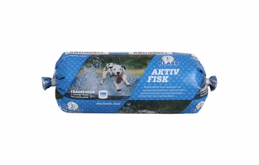 KLASS Aktiv Fisch 500-g-Rolle Tiefgekühlte 500-g-Rolle KLASS Aktiv Fisch mit Kabeljau und Rind