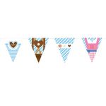 Oktoberfest Wimpelkette Dirndl & Lederhose