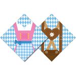 20 Oktoberfest Servietten Dirndl & Lederhose