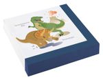 20 große Servietten Fröhliche Dinosaurier