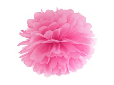Pompom pink 35 cm