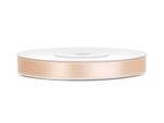 Satin Geschenkband elfenbein 25m 6mm breit