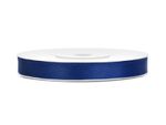 Satin Geschenkband marineblau 25m 6mm breit