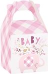 Baby Shower Elefant Mädchen 8 Geschenkboxen