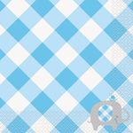 Baby Shower Elefant Junge 16 Servietten