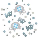 Baby Shower Elefant Junge Konfetti