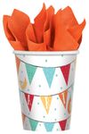 8 Becher Bauernhof