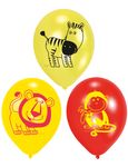 6 Safari Luftballons