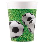 Fussball Party 8 Becher