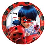 Miraculous Ladybug 8 große Teller