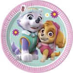 Paw Patrol Skye & Everest 8 kleine Teller