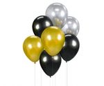 Luftballon Set gold 7 tlg. ø 30 cm
