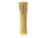 24 Trinkhalme gold