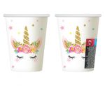 6 Becher Einhorn