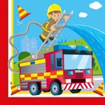 Feuerwehr 20 Servietten