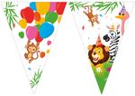 Zoo Party Wimpelkette
