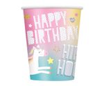 Einhorn Party 8 Becher