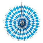 Kleiner Deko-Fächer "Bayern" Ø 46 cm