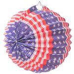 Lampion "USA" | schwer entflammbar ø 24 cm