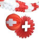 Schweiz Dekoset 3 tlg.