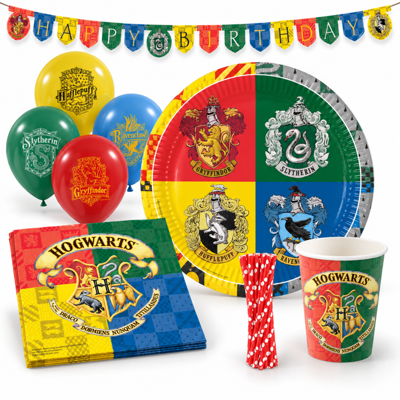 spatial-19270-95a0f3000bf6 Harry Potter Partyset M Kindergeburtstag Geburtstag Partydeko