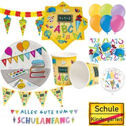 XXL Einschulung Schulanfang Partyset Deko Dekoration 149 tlg. 19288-XXL-Einschulung-Schulanfang-Partyset-Deko-Dekoration-149-tlg-_1.jpg
