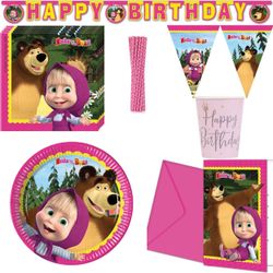 PL864 19747-Mascha-und-der-Baer-Kindergeburtstag-XXL-Partyset-Party-Deko_1.jpg