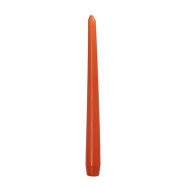 100 Leuchterkerzen rost Ø 2,2 cm · 25 cm