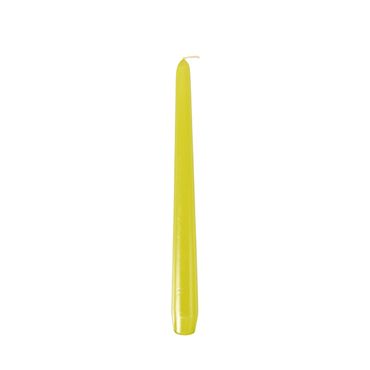 100 Leuchterkerzen limonengrün Ø 2,2 cm · 25 cm