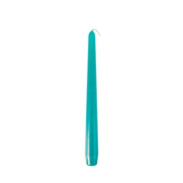 100 Leuchterkerzen türkis Ø 2,2 cm · 25 cm