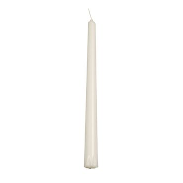 120 Leuchterkerzen Ø 2,2 cm · 24 cm weiss aus 100 % Stearin