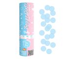 Konfettikanone Babyshower hellblau Junge