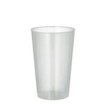 500 Plastikbecher (PP), 0,3 l Ø 7,8 cm · 11,8 cm transluzent unzerbrechlich Mehrwegbecher
